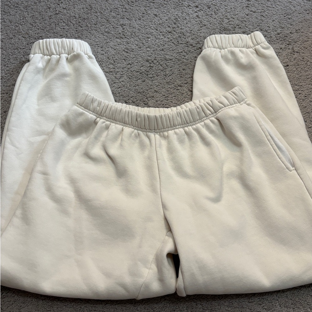 Edikted Cream Joggers